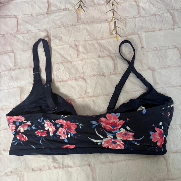 Soma embraceable reversible Floral Print Women's Bralette - Picture 3 of 5